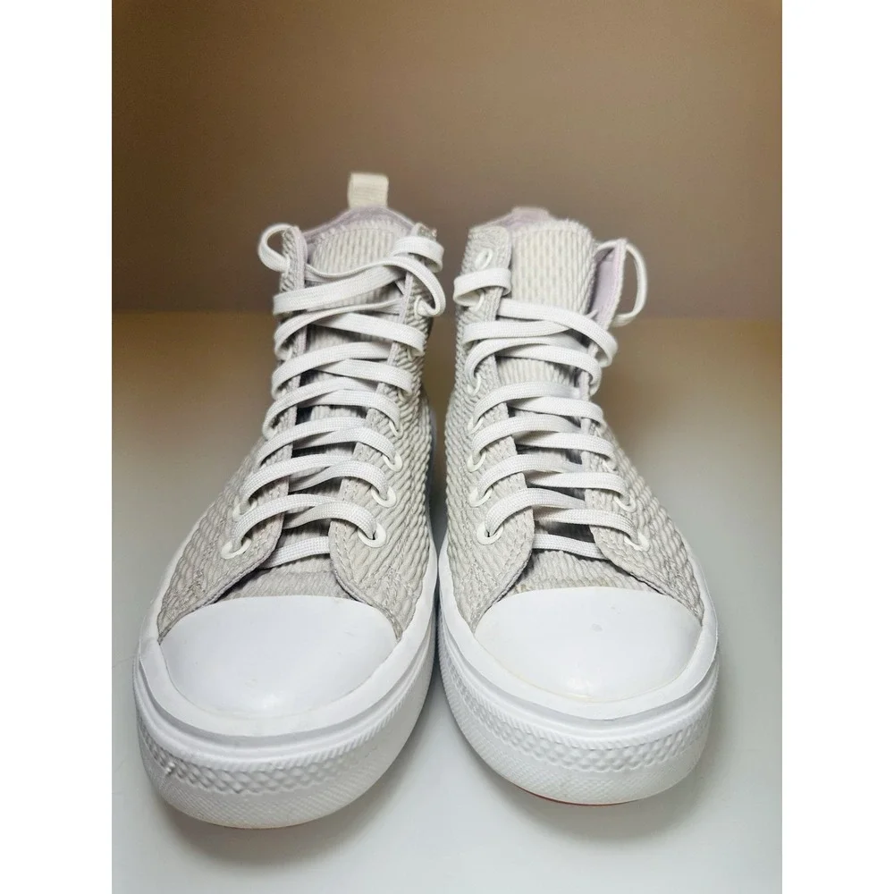 Converse Chuck Taylor All Star Move Hi Future womens cream sneakers shoes 9.5
